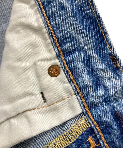 LEVI'S（リーバイス）LEVI'S (リーバイス) 150周年モデルダメージ加工デニムパンツ ブルー サイズ:W33の古着・服飾アイテム