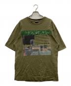 DRIES VAN NOTENドリスヴァンノッテン）の古着「グラフィックTシャツ」｜カーキ