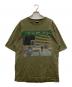 DRIES VAN NOTEN（ドリスヴァンノッテン）の古着「グラフィックTシャツ」｜カーキ