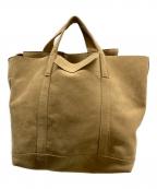 zattuザッツ）の古着「マイクロファイバー2WAYバッグ」｜ベージュ