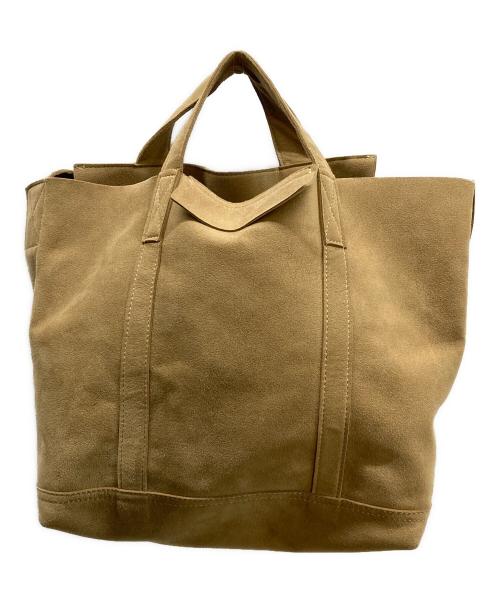 zattu（ザッツ）zattu (ザッツ) マイクロファイバー2WAYバッグ ベージュの古着・服飾アイテム