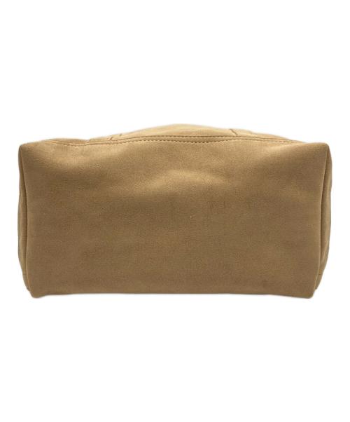 zattu（ザッツ）zattu (ザッツ) マイクロファイバー2WAYバッグ ベージュの古着・服飾アイテム