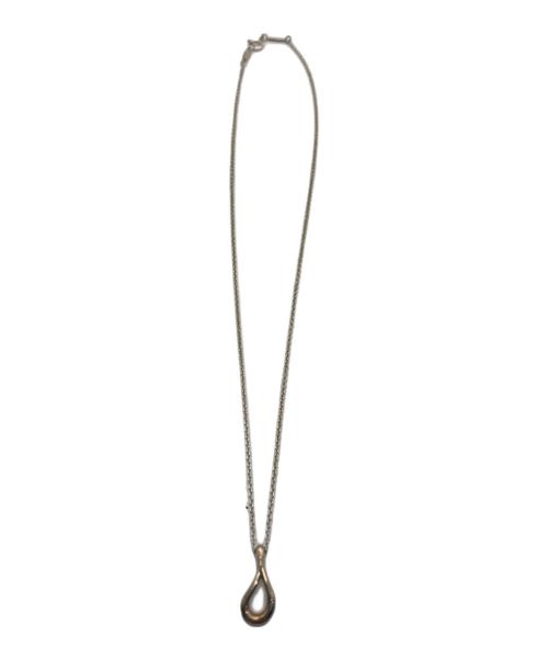 TIFFANY & Co.（ティファニー）TIFFANY & Co. (ティファニー) オープン ティアドロップネックレス シルバーの古着・服飾アイテム