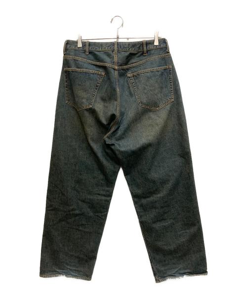 BEAMS（ビームス）BEAMS (ビームス) Wide Denim Pants ブルー サイズ:Lの古着・服飾アイテム
