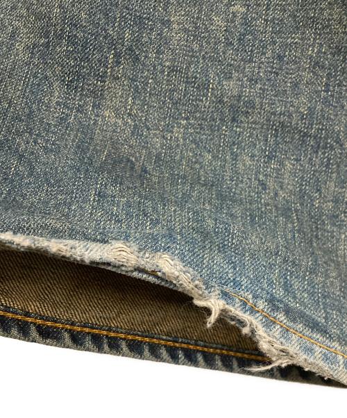 BEAMS（ビームス）BEAMS (ビームス) Wide Denim Pants ブルー サイズ:Lの古着・服飾アイテム