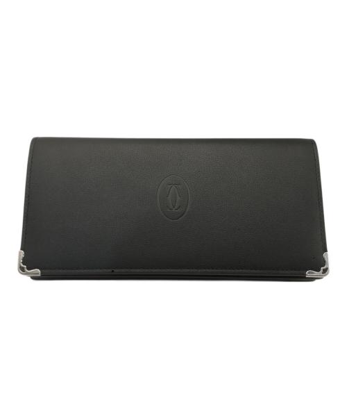 Cartier（カルティエ）Cartier (カルティエ) ZIPPED INTERNATIONAL WALLET ブラックの古着・服飾アイテム