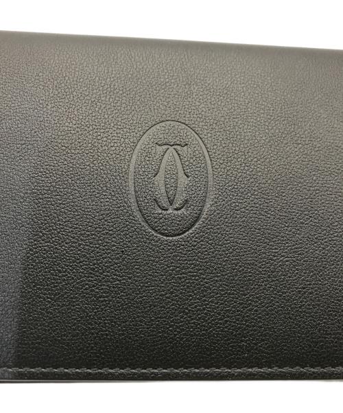 Cartier（カルティエ）Cartier (カルティエ) ZIPPED INTERNATIONAL WALLET ブラックの古着・服飾アイテム