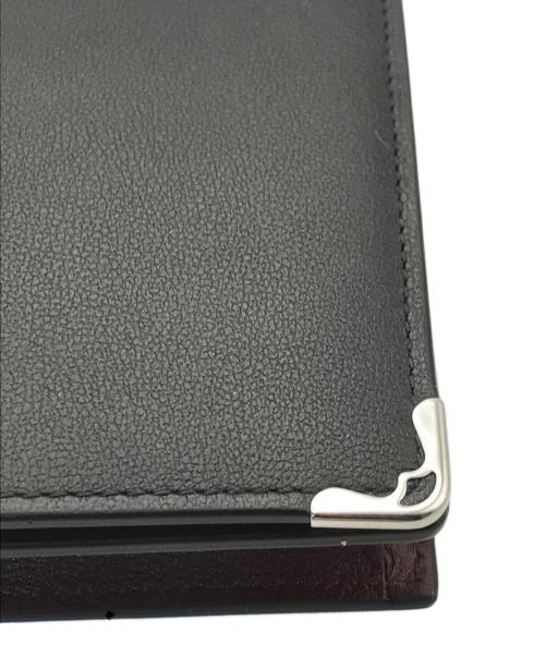Cartier（カルティエ）Cartier (カルティエ) ZIPPED INTERNATIONAL WALLET ブラックの古着・服飾アイテム