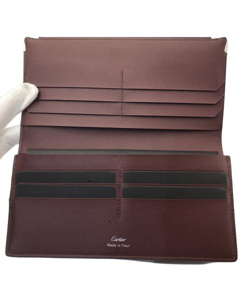 Cartier（カルティエ）Cartier (カルティエ) ZIPPED INTERNATIONAL WALLET ブラックの古着・服飾アイテム