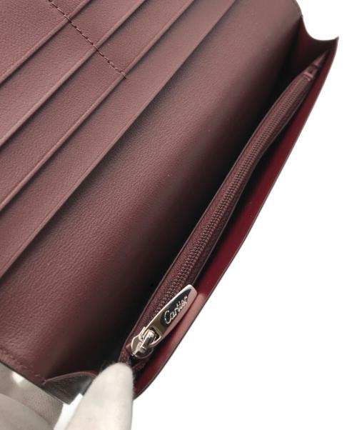 Cartier（カルティエ）Cartier (カルティエ) ZIPPED INTERNATIONAL WALLET ブラックの古着・服飾アイテム