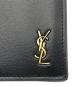 中古・古着 Saint Laurent Paris (サンローランパリ) カサンドラ2つ折り財布 ブラック：30000円