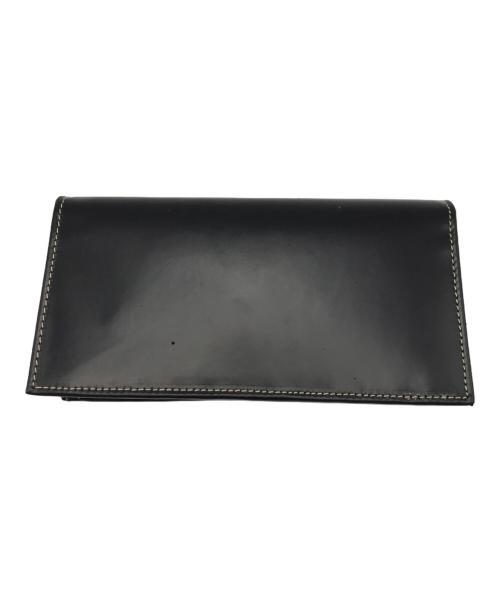 Whitehouse Cox（ホワイトハウスコックス）Whitehouse Cox (ホワイトハウスコックス) 長財布 ネイビーの古着・服飾アイテム