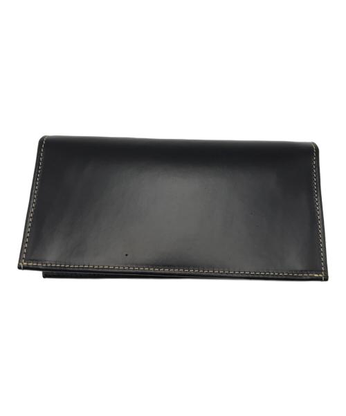 Whitehouse Cox（ホワイトハウスコックス）Whitehouse Cox (ホワイトハウスコックス) 長財布 ネイビーの古着・服飾アイテム