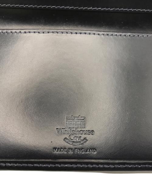 Whitehouse Cox（ホワイトハウスコックス）Whitehouse Cox (ホワイトハウスコックス) 長財布 ネイビーの古着・服飾アイテム
