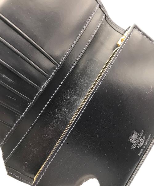 Whitehouse Cox（ホワイトハウスコックス）Whitehouse Cox (ホワイトハウスコックス) 長財布 ネイビーの古着・服飾アイテム