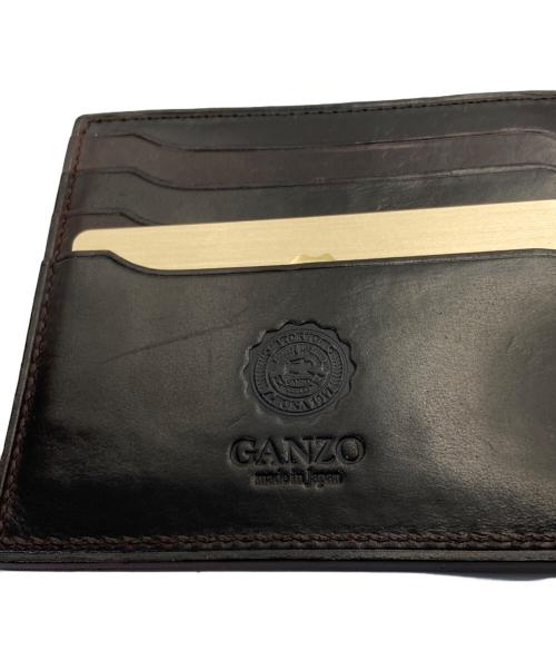 GANZO（ガンゾ）GANZO (ガンゾ) 2つ折り財布 パープルの古着・服飾アイテム