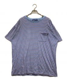 BoTT（ボット）の古着「Jacquard Border Pocket Tee」｜ブルー