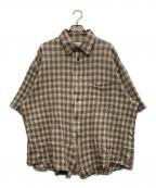 CLESSTEクレスト）の古着「半袖シャツ」｜ベージュ
