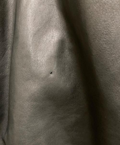BALENCIAGA（バレンシアガ）BALENCIAGA (バレンシアガ) フーデッドレザージャケット/パーカー ブラック サイズ:2の古着・服飾アイテム