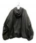 BALENCIAGA (バレンシアガ) フーデッドレザージャケット/パーカー ブラック サイズ:2：150000円