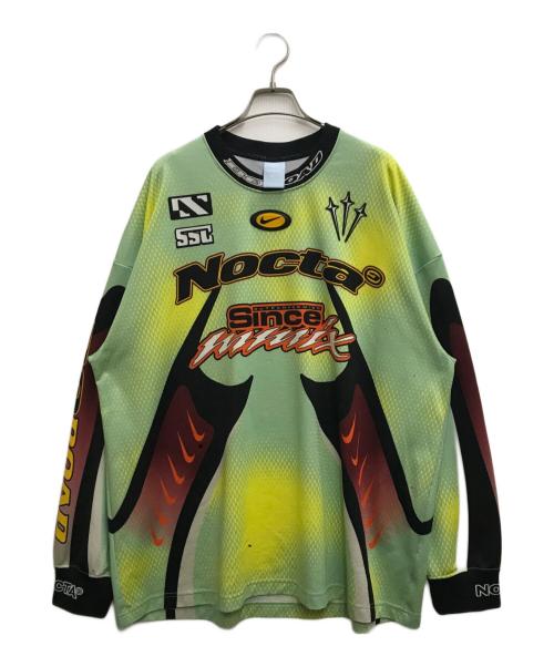 NIKE（ナイキ）NIKE (ナイキ) NOCTA (ノクタ) L'Art DRX Long Sleeve T-Shirt グリーン×イエロー サイズ:XLの古着・服飾アイテム