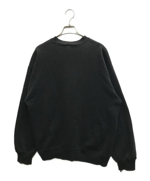 RUSSELL ATHLETIC（ラッセルアスレチック）RUSSELL ATHLETIC (ラッセルアスレチック) 90s 前Ｖ無地スウェット ブラック サイズ:Lの古着・服飾アイテム