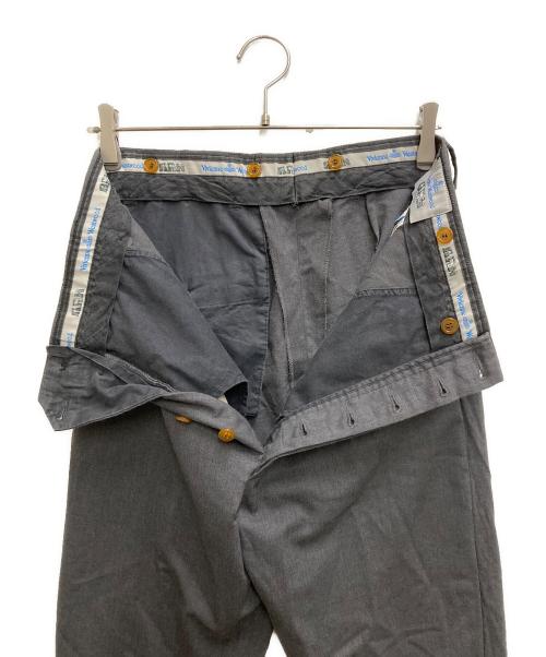 Vivienne Westwood man（ヴィヴィアン ウェストウッド マン）Vivienne Westwood man (ヴィヴィアン ウェストウッド マン) スラックス グレー サイズ:46の古着・服飾アイテム