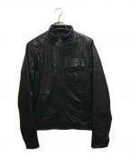 G-STAR RAWジースターロゥ）の古着「NWE MF.D LEATHER JKT」｜ブラック