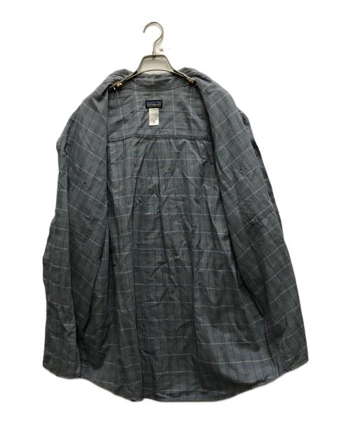 Patagonia（パタゴニア）Patagonia (パタゴニア) 00's ORGANIC COTTON L/S SHIRT ブルー サイズ:XLの古着・服飾アイテム