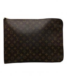 LOUIS VUITTON（ルイ ヴィトン）の古着「クラッチバッグ」｜ブラウン