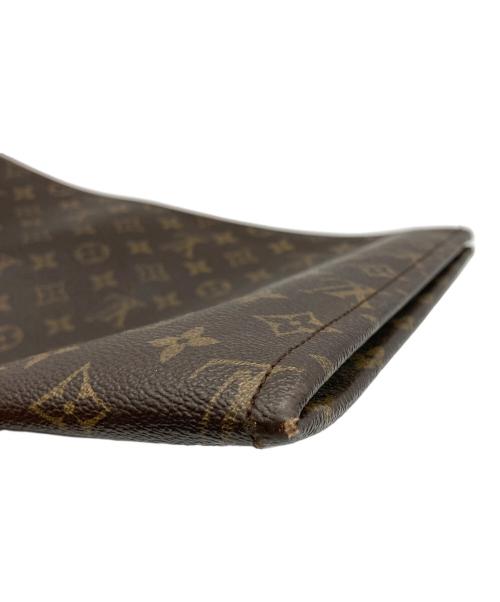 LOUIS VUITTON（ルイ ヴィトン）LOUIS VUITTON (ルイ ヴィトン) クラッチバッグ ブラウンの古着・服飾アイテム