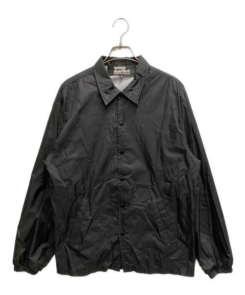 black market COMME des GARCONS（ブラックマーケットコムデギャルソン）BLACK MARKET COMME des GARCONS (ブラックマーケットコムデギャルソン) コーチジャケット ブラック サイズ:Sの古着・服飾アイテム