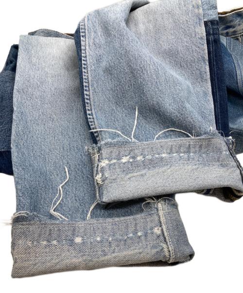 LEVI'S（リーバイス）LEVI'S (リーバイス) パッチワークデニムパンツ ブルー サイズ:81cm (W32)の古着・服飾アイテム