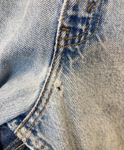 LEVI'S（リーバイス）LEVI'S (リーバイス) パッチワークデニムパンツ ブルー サイズ:81cm (W32)の古着・服飾アイテム