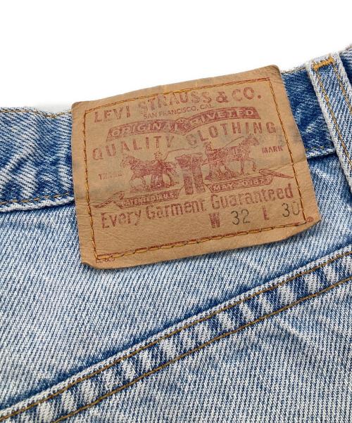 LEVI'S（リーバイス）LEVI'S (リーバイス) パッチワークデニムパンツ ブルー サイズ:81cm (W32)の古着・服飾アイテム