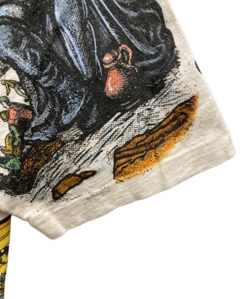 FRUIT OF THE LOOM（フルーツオブザルーム）FRUIT OF THE LOOM (フルーツオブザルーム) 90s ALL-Over-Print T-Shirts ベージュ サイズ:XLの古着・服飾アイテム