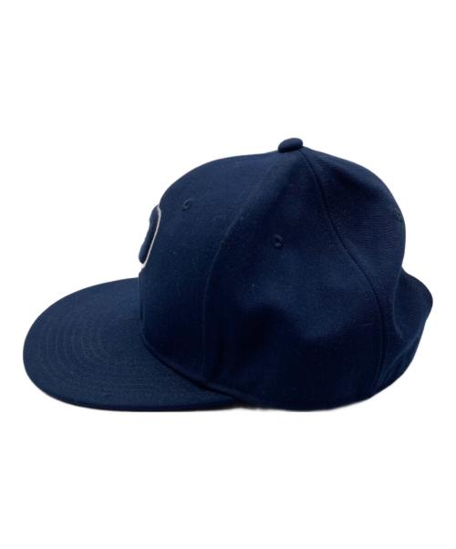POLO RALPH LAUREN（ポロ・ラルフローレン）POLO RALPH LAUREN (ポロ・ラルフローレン) Twill High-Crown Ball Cap ネイビーの古着・服飾アイテム