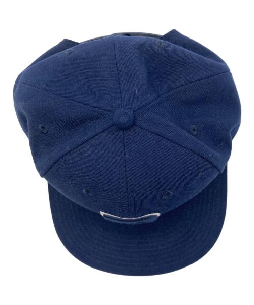 POLO RALPH LAUREN（ポロ・ラルフローレン）POLO RALPH LAUREN (ポロ・ラルフローレン) Twill High-Crown Ball Cap ネイビーの古着・服飾アイテム