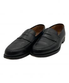 Crockett & Jones（クロケット＆ジョーンズ）の古着「BOSTON2 ローファー」｜ブラック