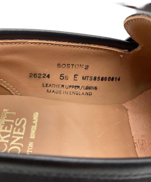 Crockett & Jones（クロケット＆ジョーンズ）Crockett & Jones (クロケット＆ジョーンズ) BOSTON2 ローファー ブラック サイズ:5 1/2の古着・服飾アイテム