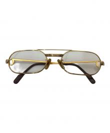 Cartier（カルティエ）の古着「トリニティメガネ」｜ゴールド