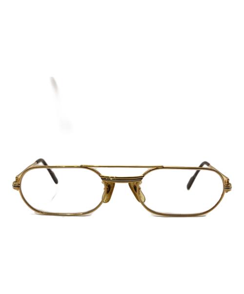 Cartier（カルティエ）Cartier (カルティエ) トリニティメガネ ゴールド サイズ:55□20 140の古着・服飾アイテム
