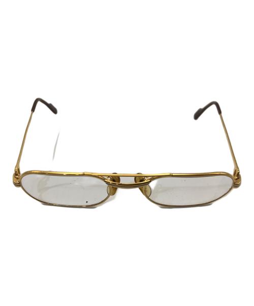 Cartier（カルティエ）Cartier (カルティエ) トリニティメガネ ゴールド サイズ:55□20 140の古着・服飾アイテム