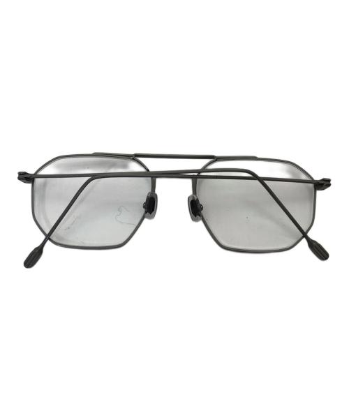 LAZARE STUDIO（ラザール・ステュディオ）LAZARE STUDIO (ラザール・ステュディオ) 眼鏡 シルバー サイズ:53/19 150の古着・服飾アイテム