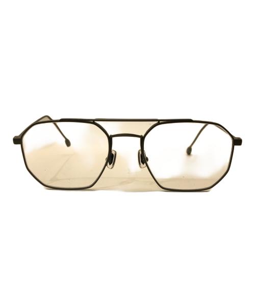 LAZARE STUDIO（ラザール・ステュディオ）LAZARE STUDIO (ラザール・ステュディオ) 眼鏡 シルバー サイズ:53/19 150の古着・服飾アイテム