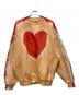 Acne studios（アクネ ストゥディオズ）の古着「Heart Sweatshirt」｜オレンジ×レッド