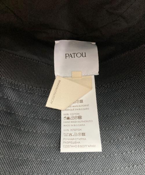 patou（パトゥ）Patou (パトゥ) ハット ブラックの古着・服飾アイテム