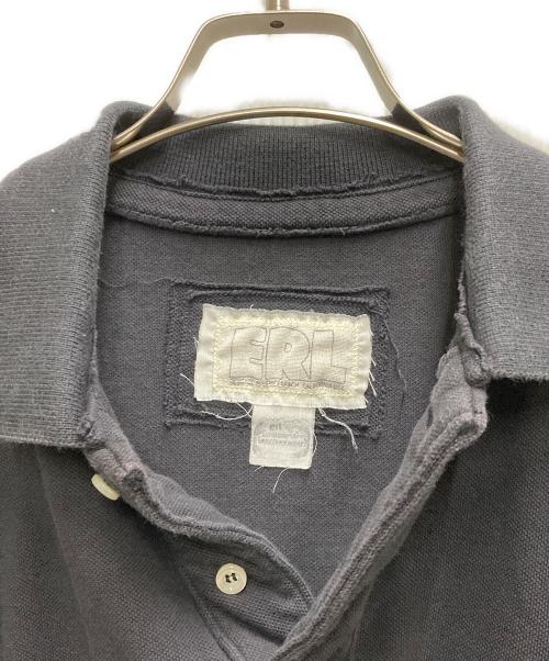 ERL（イーアールエル）ERL (イーアールエル) DOUBLE SLEEVE P0LO T-SHIRT グレー サイズ:Mの古着・服飾アイテム