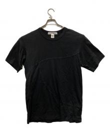 COMME des GARCONS SHIRT（コムデギャルソンシャツ）の古着「再構築Tシャツ」｜ブラック
