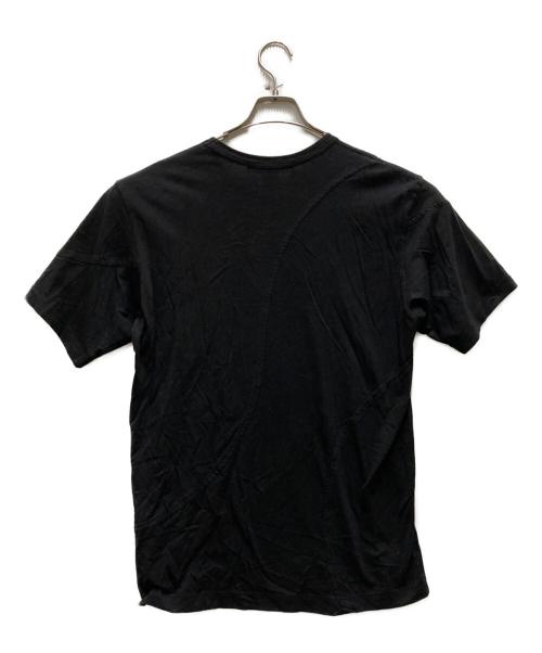 COMME des GARCONS SHIRT（コムデギャルソンシャツ）COMME des GARCONS SHIRT (コムデギャルソンシャツ) 再構築Tシャツ ブラック サイズ:XLの古着・服飾アイテム